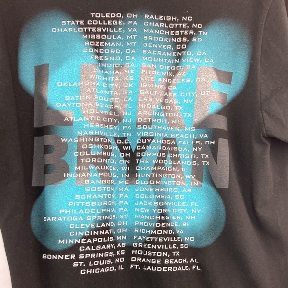 Luke Bryan Live tour 2017 black t-shirt L - Picture 4 of 4
